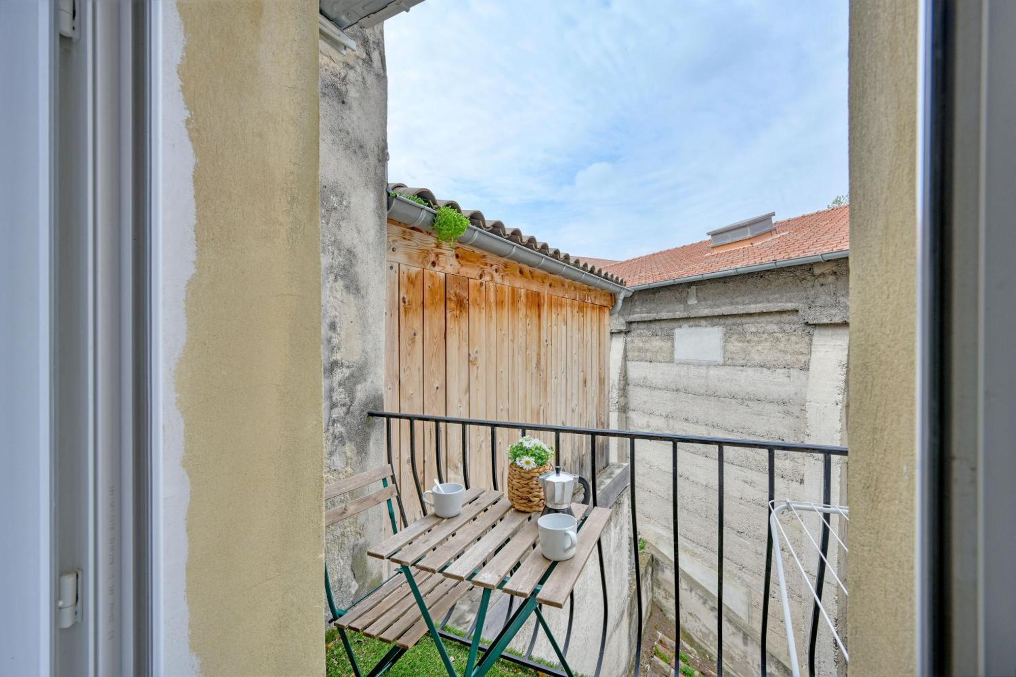 Apartamento La Tour Des Teinturiers - Ac Clim - Wifi - Balcon Aviñón Exterior foto